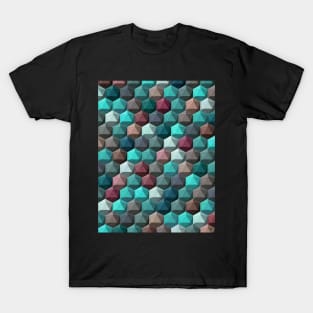 ICOSAHEDRON MULTICOLOR (VARIANT) T-Shirt